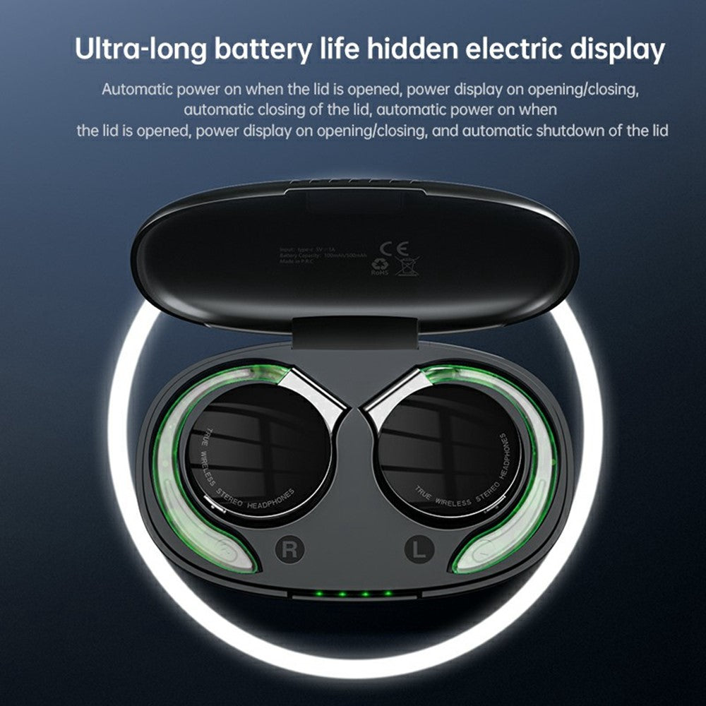 Sports Ear-Hook Earphones – Secure Fit, Noise Cancelling Microphone