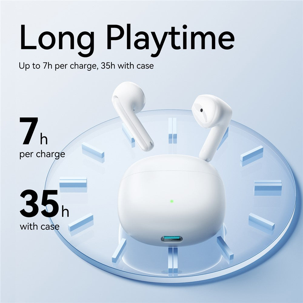 JOYROOM JR-FB1 AI Translation Bluetooth-compatible 6.0 TWS Earbuds Noise Cancelling Low Latency Gaming Earbuds