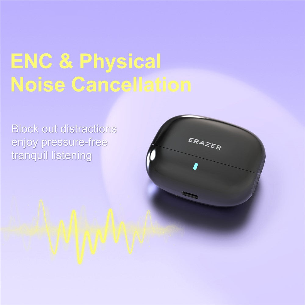 ERAZER ETR-A01 Pro Wireless Earbuds – In-Ear, ENC Noise Cancelling