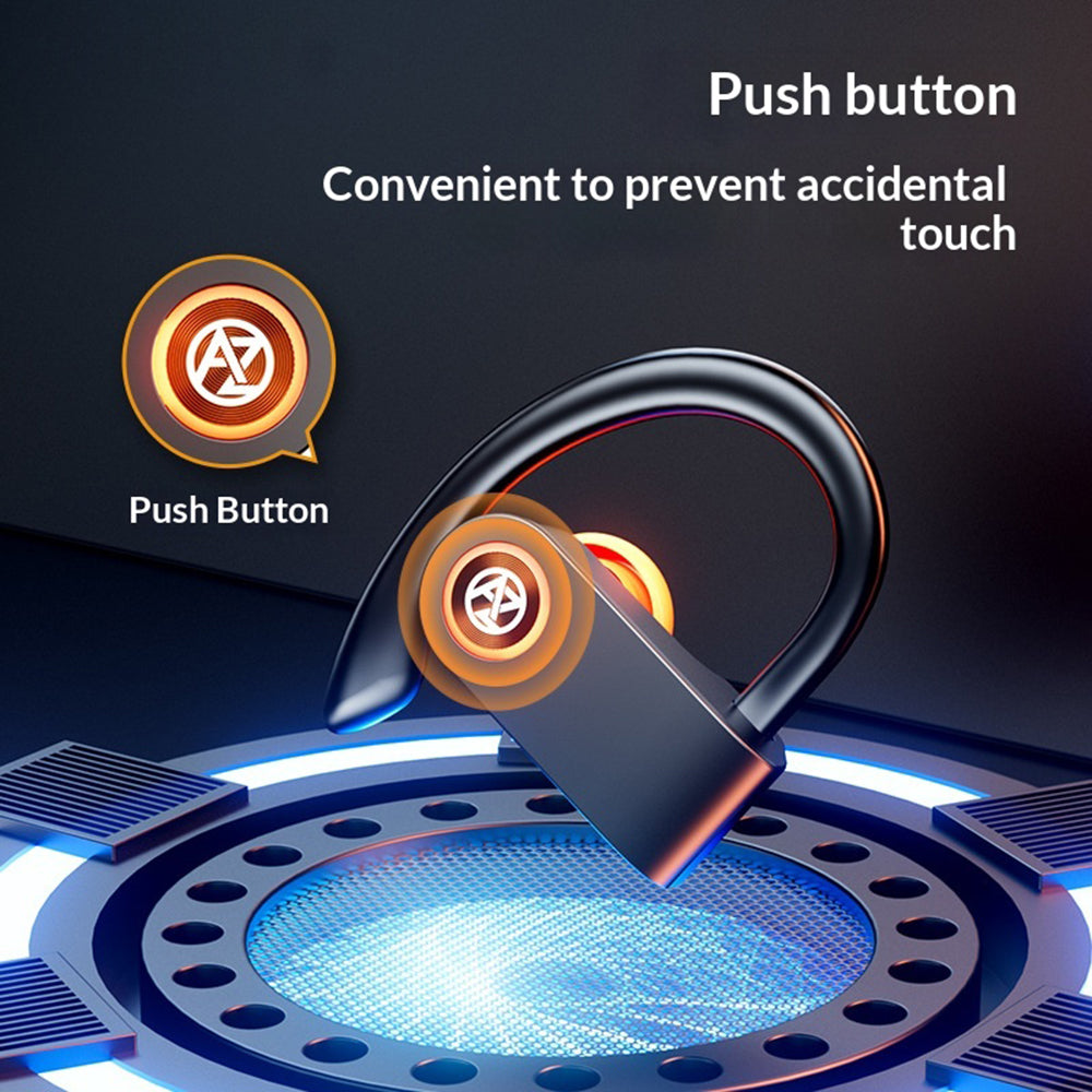 AZEADA AZ-BT08 Open-Ear Hook Earbuds – IPX5 Waterproof, for Sports