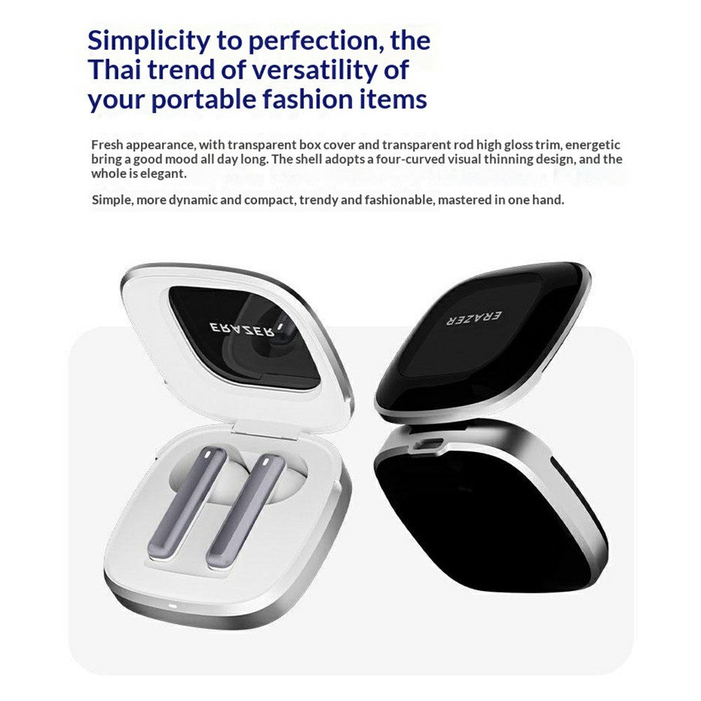 ERAZER EK02 Semi-In-Ear Earbuds – Touch Control, for Gaming & Music