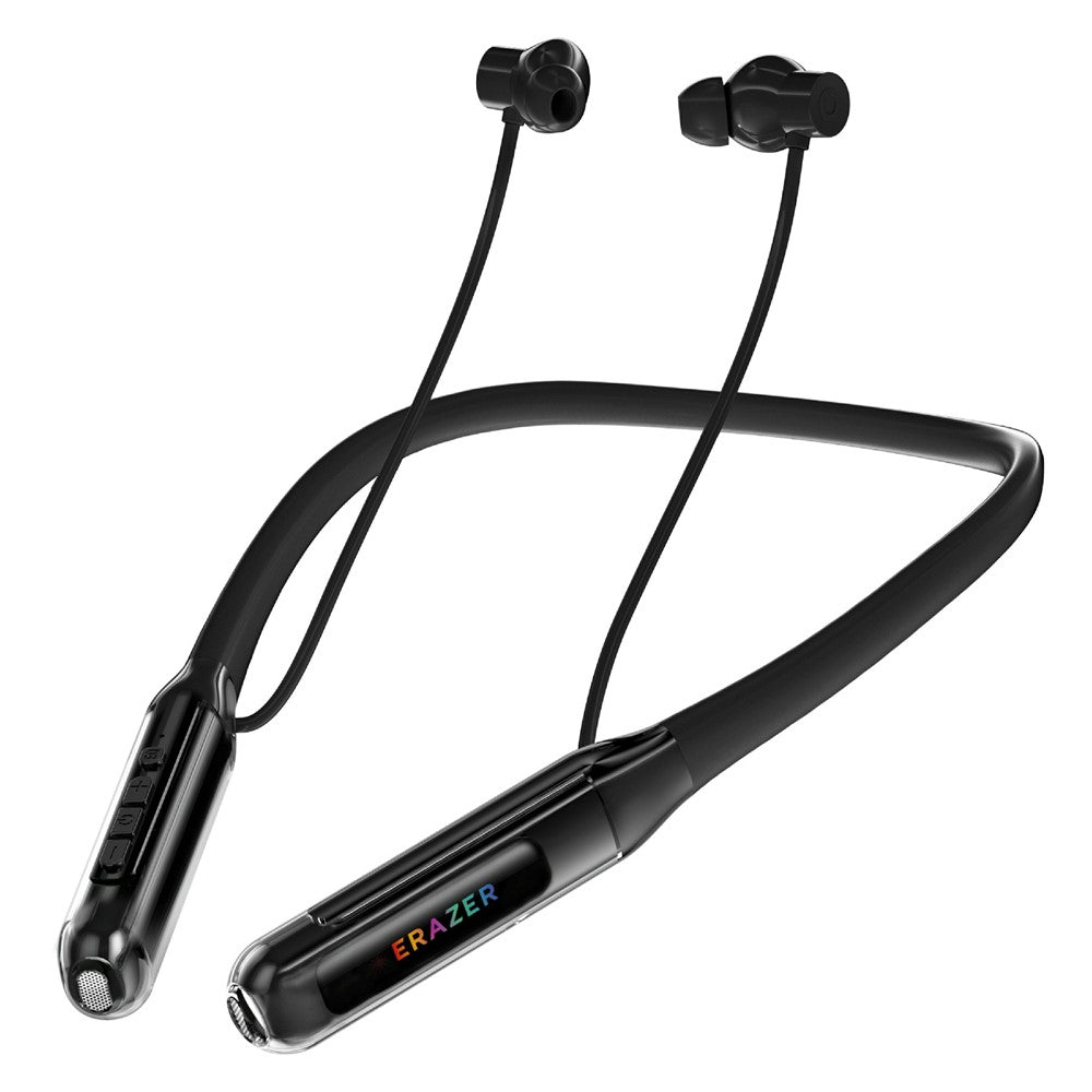 ERAZER EQ-Z02 Pro Neckband Earphones – ENC Noise Cancelling, 60-Hour Battery