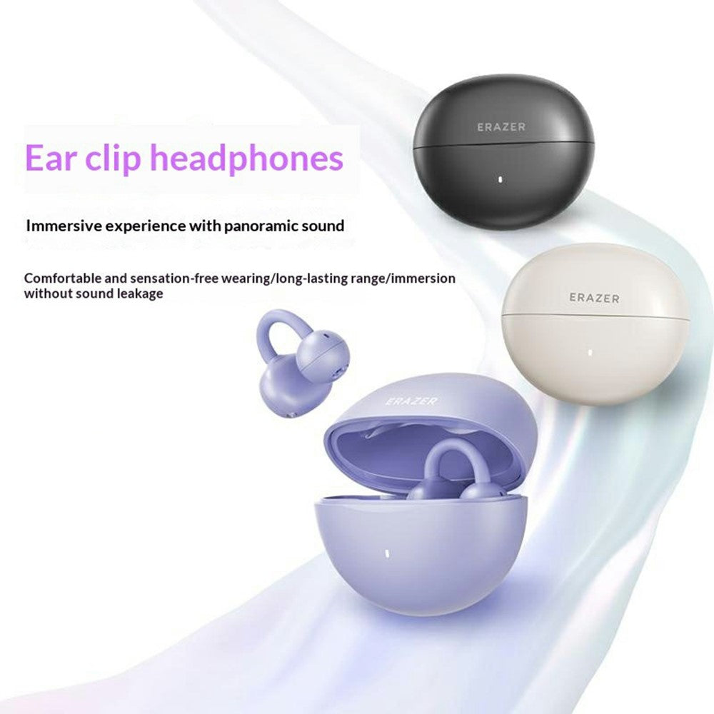 ERAZER EX02 Open-Ear Clip Earbuds – Bluetooth 5.4, for Sports