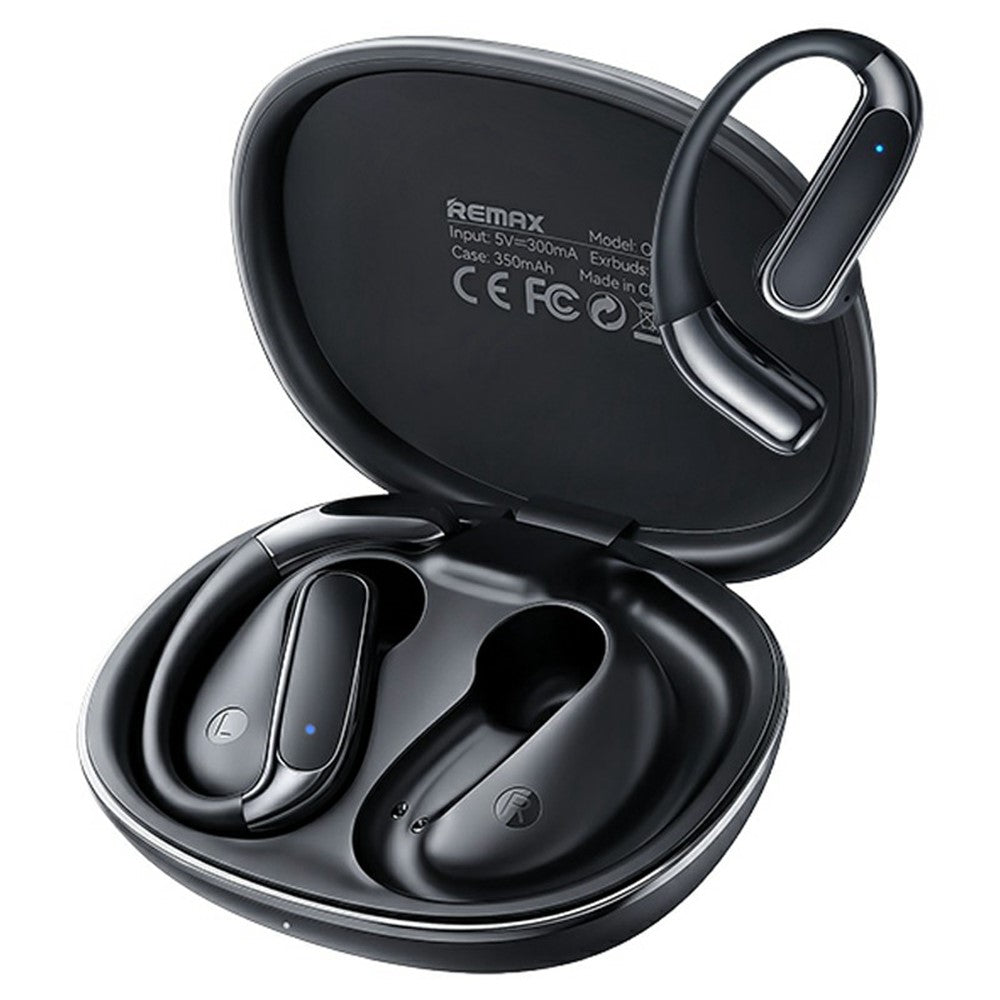REMAX OWS-17 Open Ear Wireless Earphones Bluetooth-compatible 6.0 Hi-Resolution Audio Gaming Mode Ear Hook Earbuds