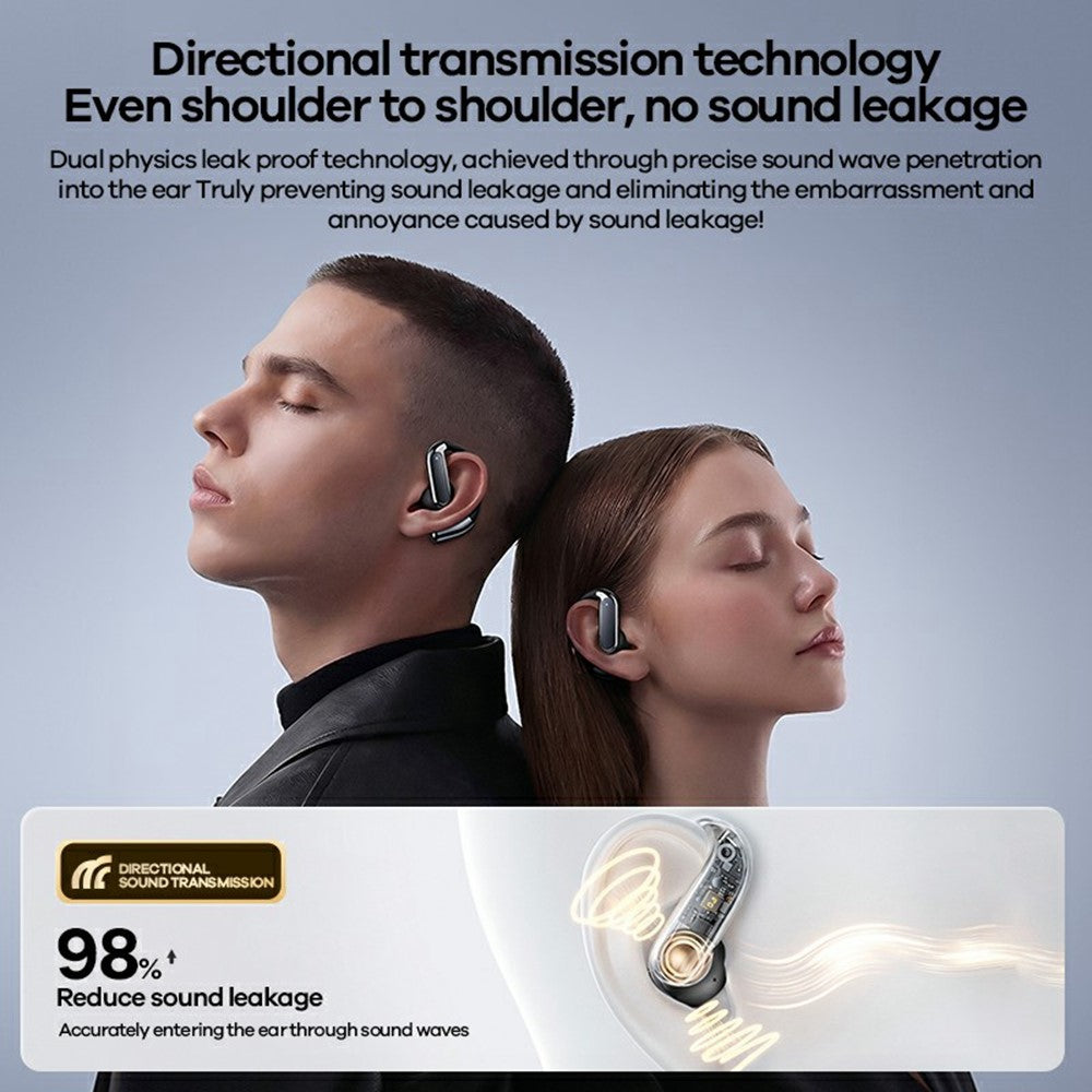 REMAX OWS-17 Open Ear Wireless Earphones Bluetooth-compatible 6.0 Hi-Resolution Audio Gaming Mode Ear Hook Earbuds