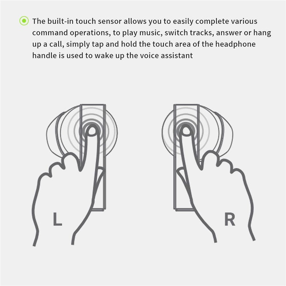 HTC NE40 AI Translation Earbuds – 134 Languages, HD Touch Charging Case