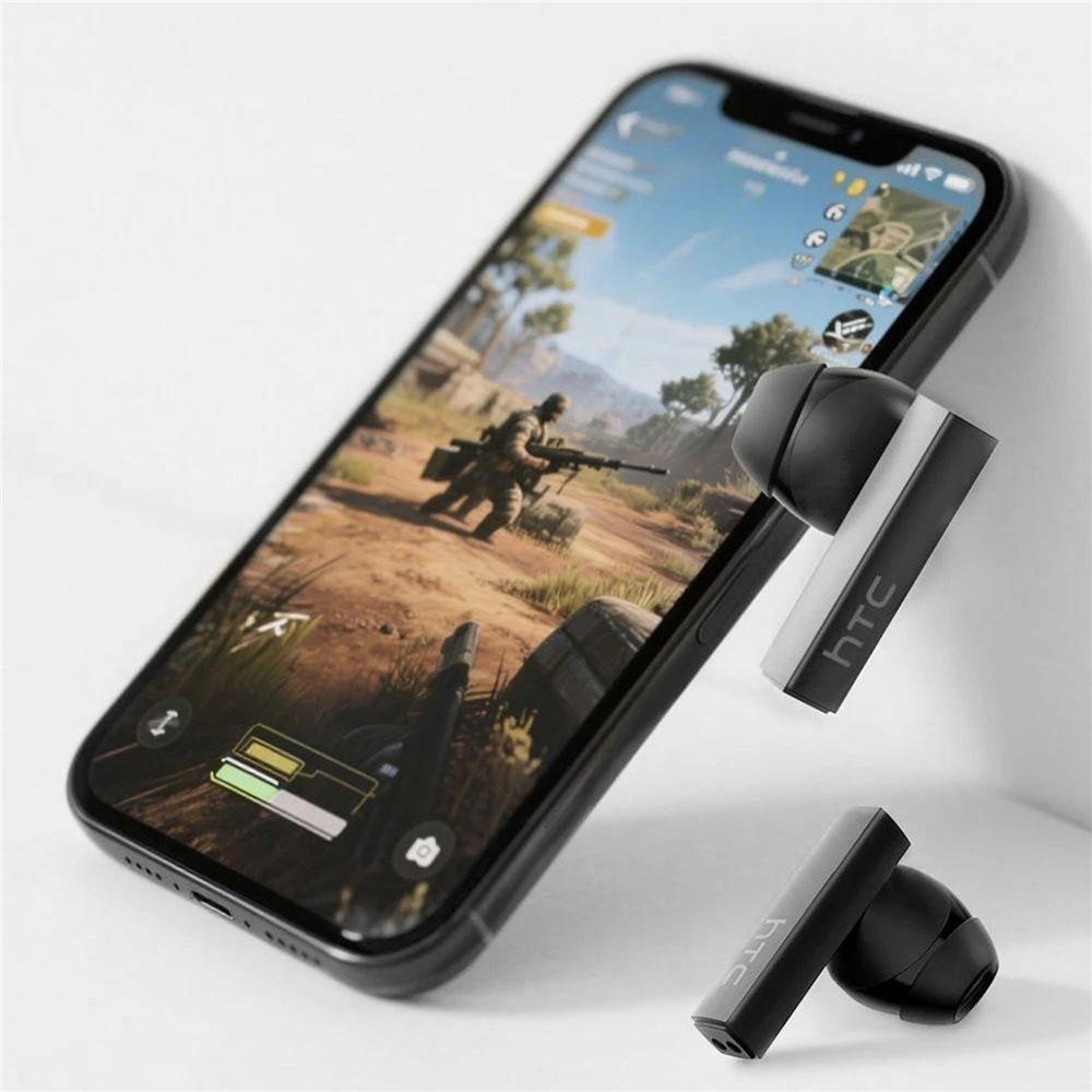 HTC NE40 AI Translation Earbuds – 134 Languages, HD Touch Charging Case