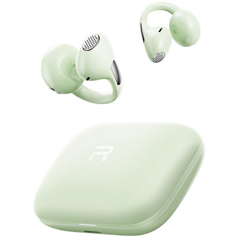 REMAX OWS-26 Clip-on Wireless Bluetooth-compatible Earphones Open-Ear AI ENC Noise Cancelling Earbuds for Sports
