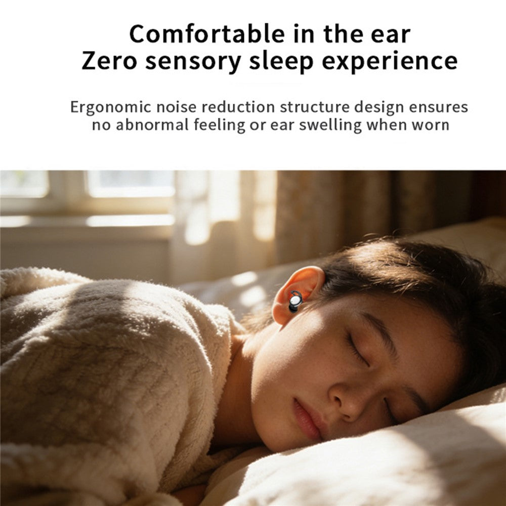 Mini In-Ear Sleep Earbuds – Deep Noise Cancellation, Side-Sleep Comfort
