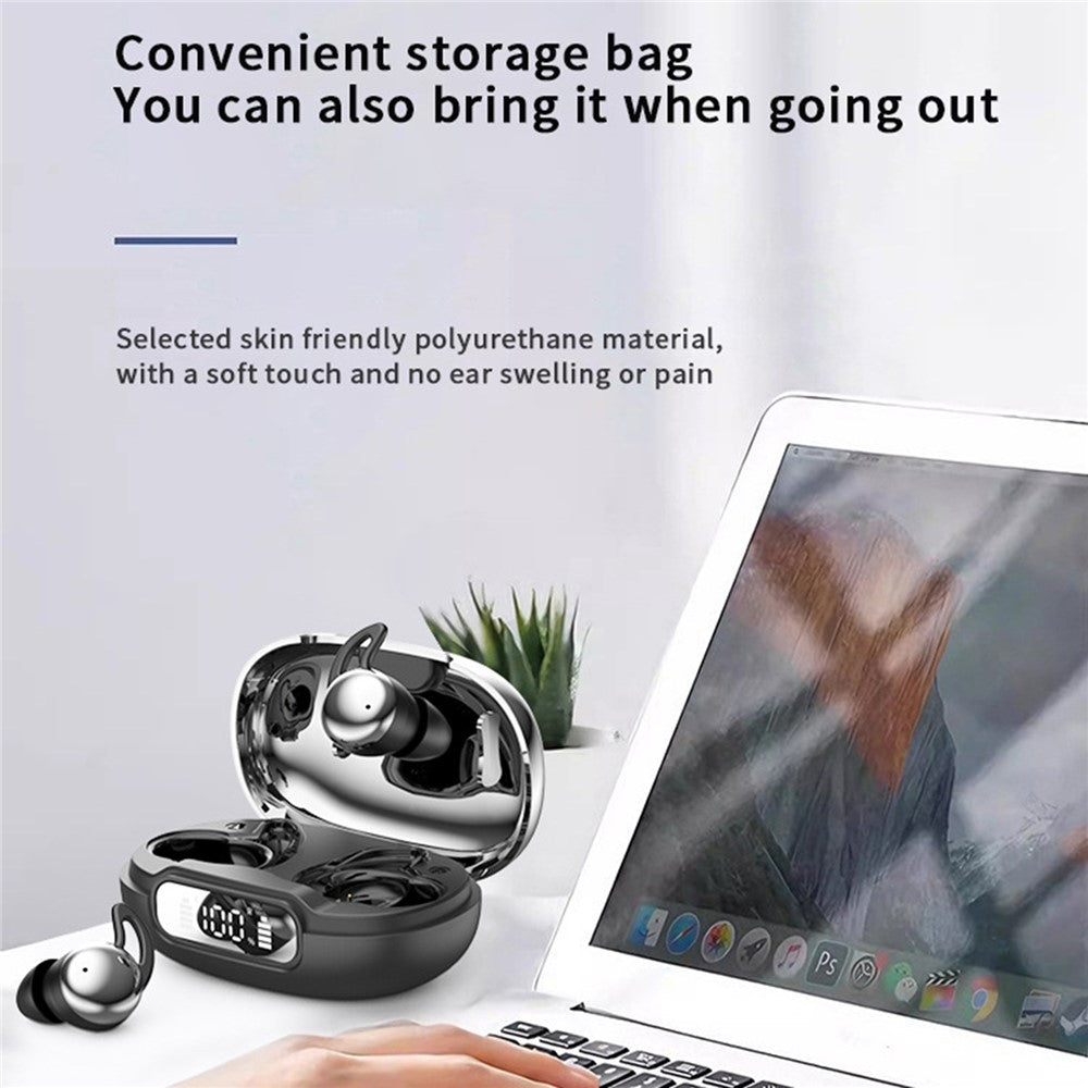 Mini In-Ear Sleep Earbuds – Deep Noise Cancellation, Side-Sleep Comfort