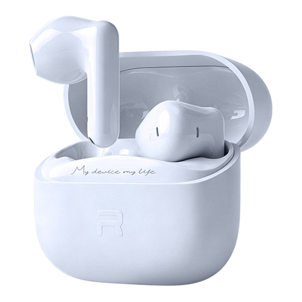 REMAX TWS-25 Wireless Stereo Semi-In-Ear Earbuds Bluetooth-compatible 6.0 4-Mic ENC Noise Cancelling Headset