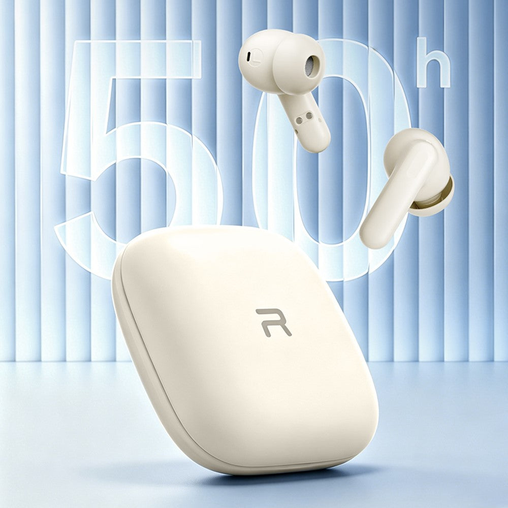 REMAX TWS-26 ANC ENC Noise Cancelling Wireless Earbuds 50H Battery 4-Mic Dual Device Connection Music Call Headset
