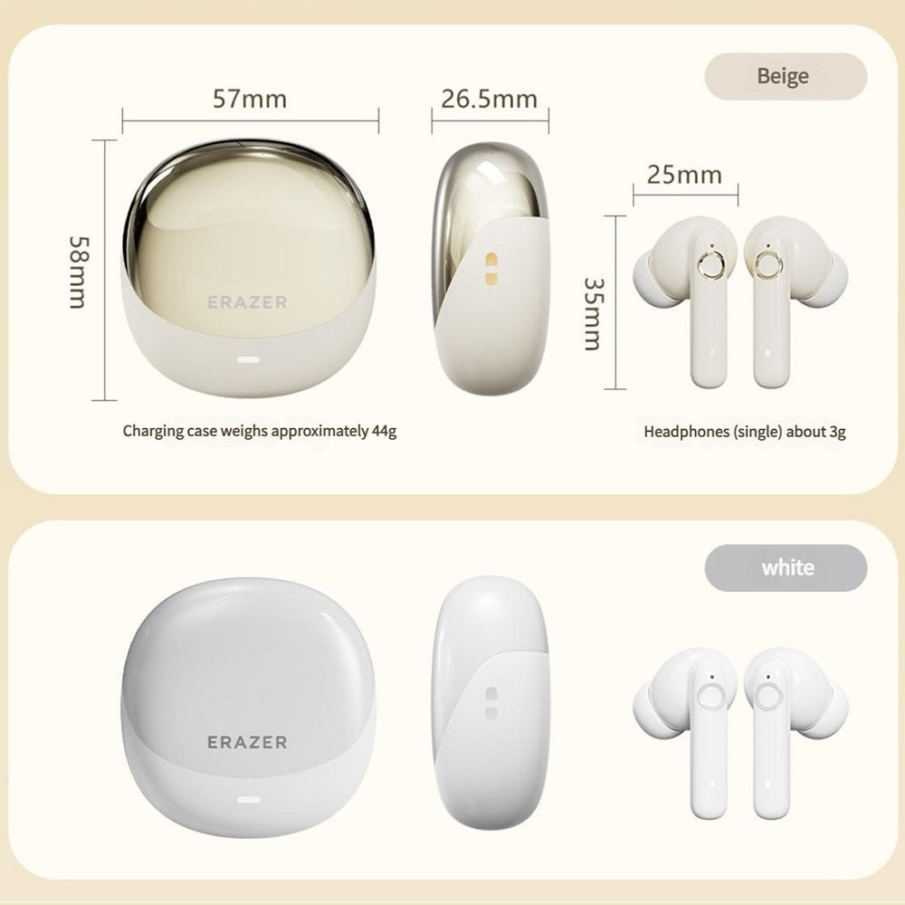 ERAZER ETP-Z02 In-Ear Earbuds – ANC & ENC Noise Cancelling