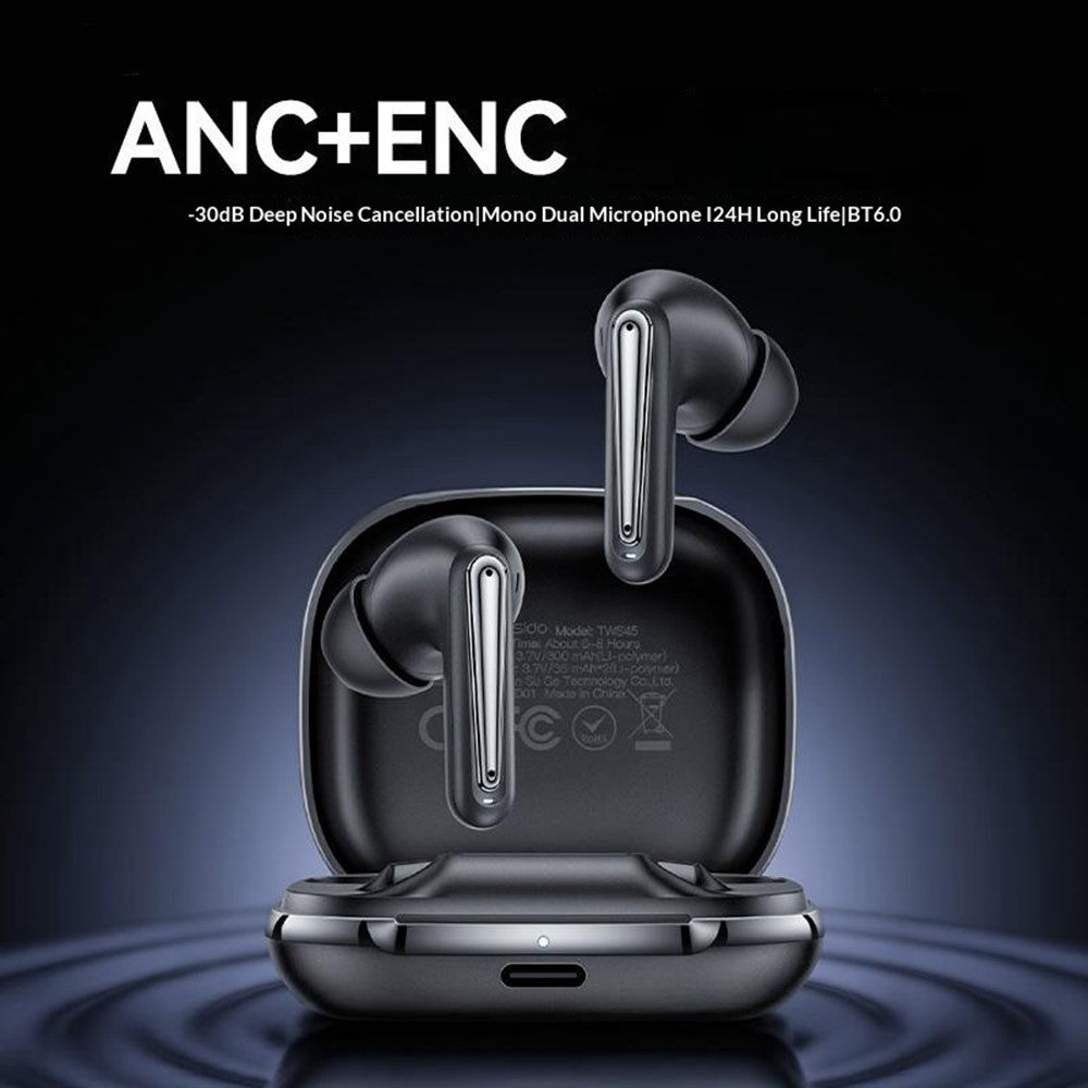 YESIDO TWS45 In-Ear Earbuds – ANC & ENC Dual Noise Cancelling