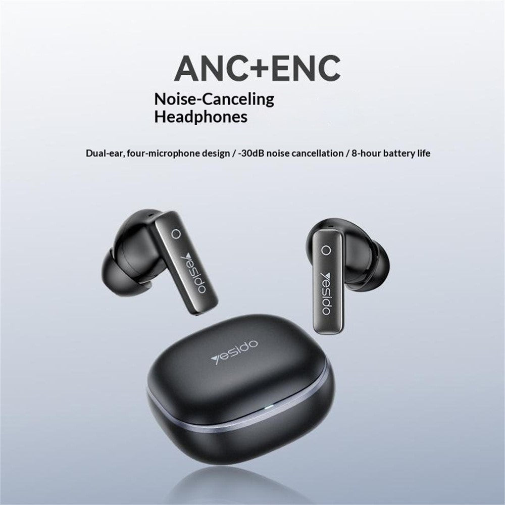 YESIDO TWS43 Wireless Earbuds – ANC & ENC, Bluetooth 6.0