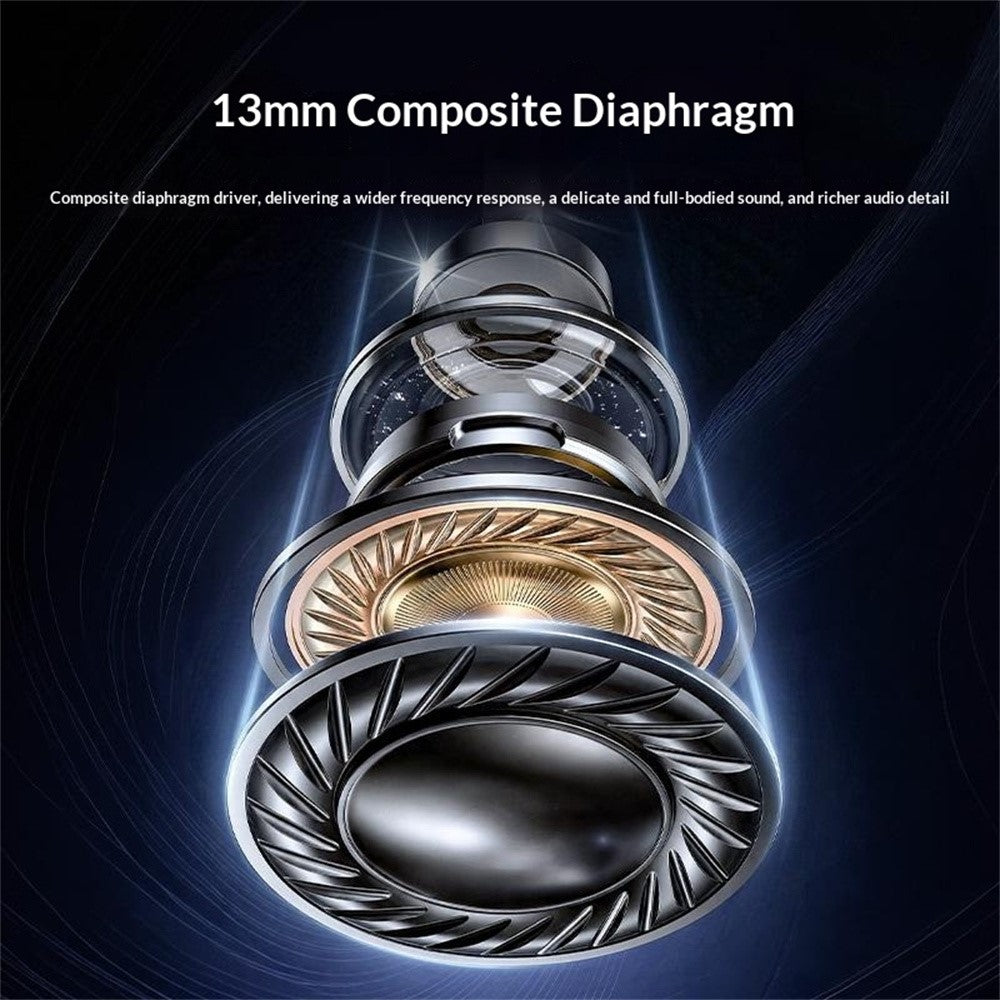 YESIDO TWS44 Semi-In-Ear Earbuds – Dual Mic, ENC Noise Cancelling