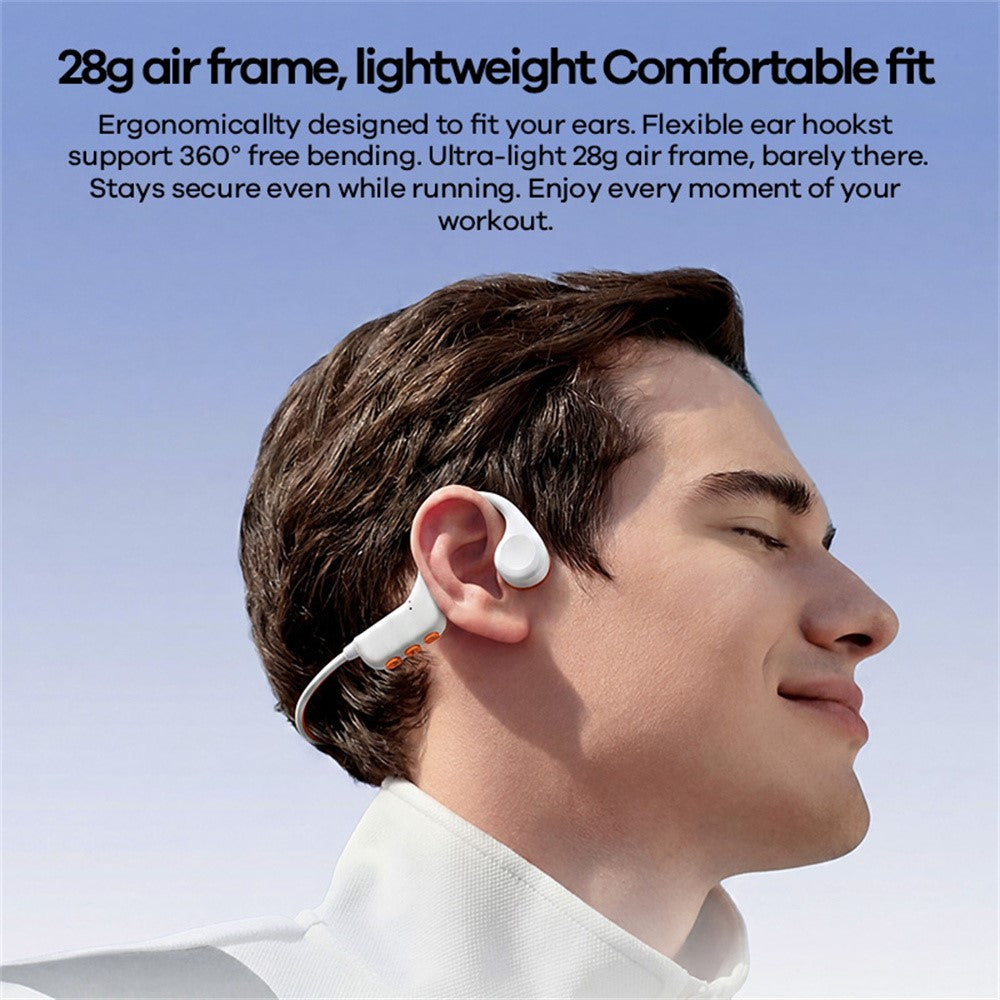 REMAX RB-S21 Bone Conduction Earphones IPX8 Waterproof Bluetooth-compatible V6.0 OWS Earphones
