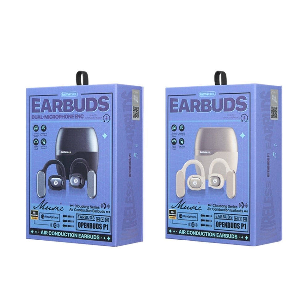 REMAX OpenBuds P1 Air-Conduction Wireless Headset Bluetooth-compatible Earphones