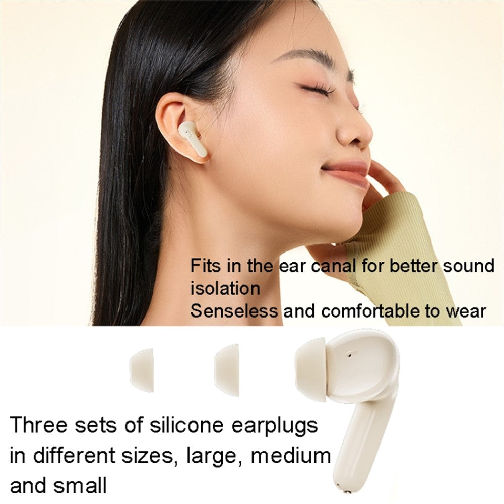 REMAX CozyPods W10N ANC+ENC Dual Noise-Canceling Wireless Earbuds Bluetooth-compatible Headset
