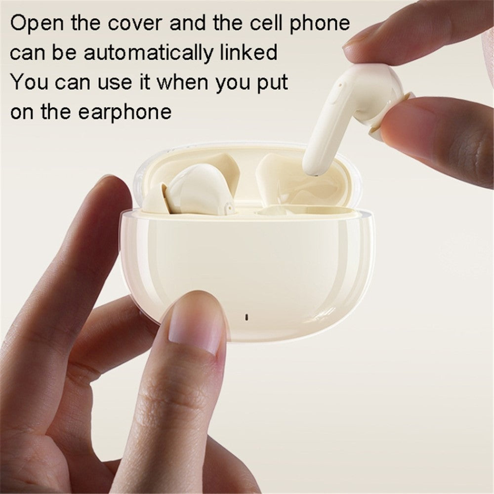 REMAX CozyPods W10N ANC+ENC Dual Noise-Canceling Wireless Earbuds Bluetooth-compatible Headset