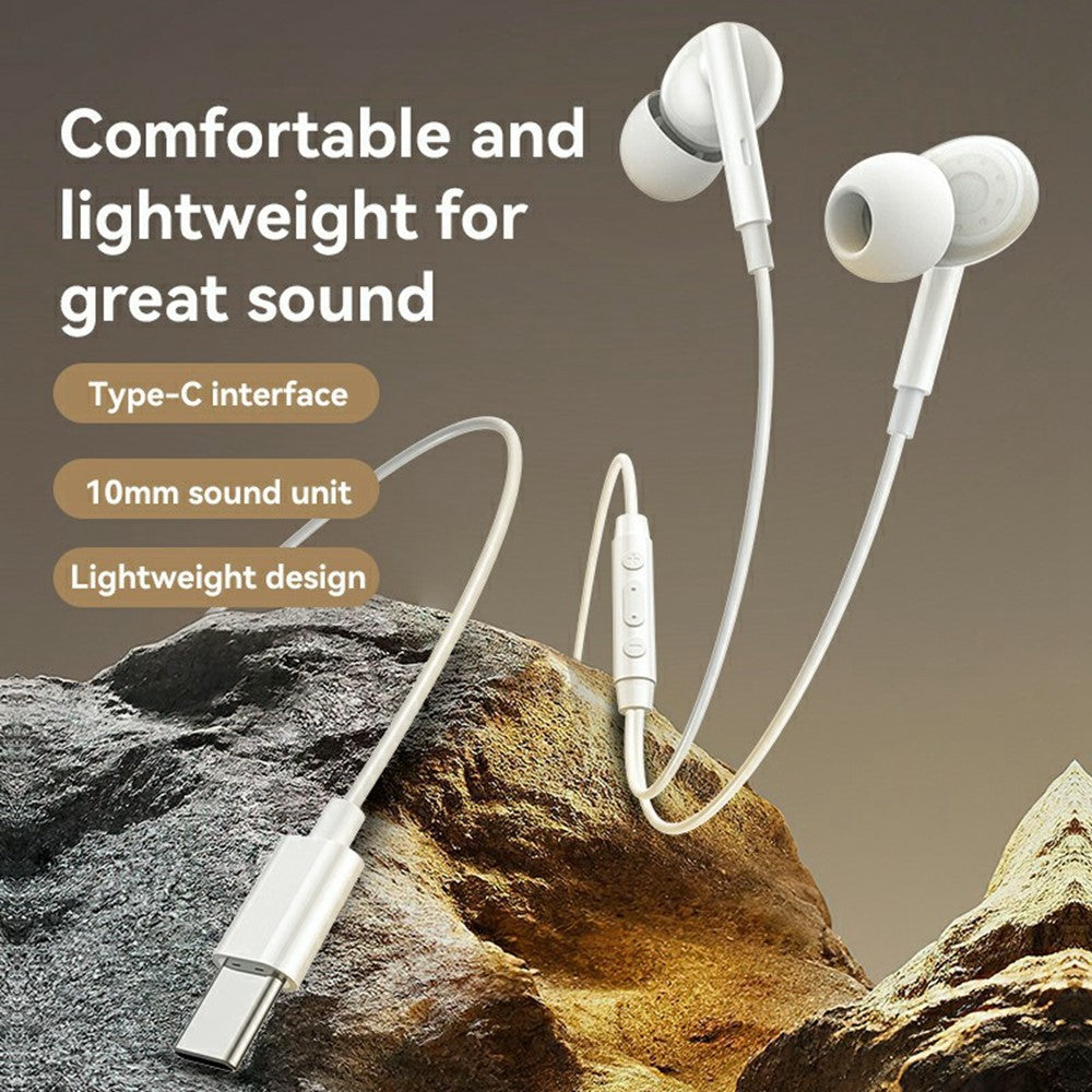 YESIDO YH45 Type-C Digital Wired Earphones with Microphone