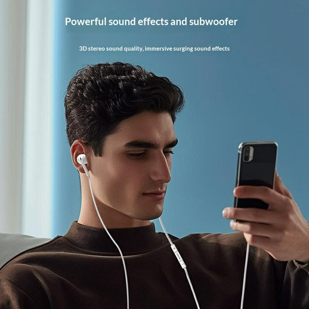 YESIDO YH51 Wired Earphones – iP Connector, 14mm Dynamic Driver
