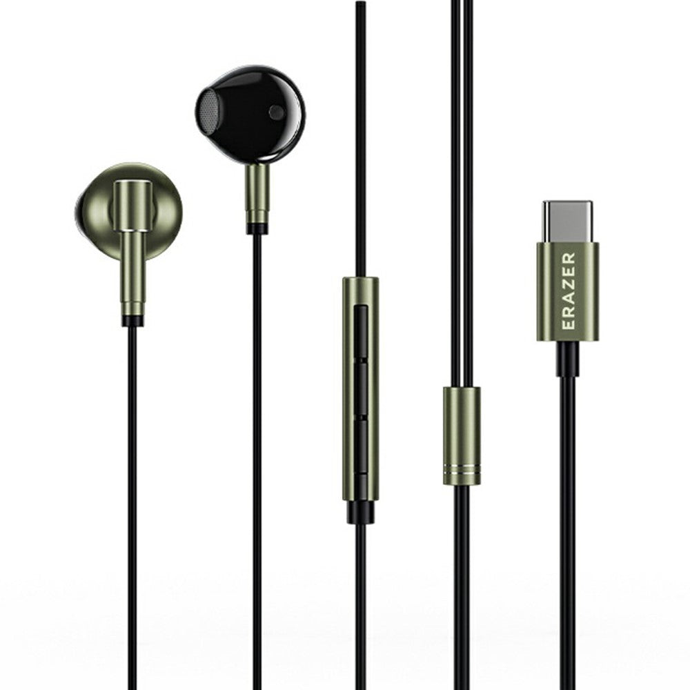 ERAZER EY03 Pro Wired Earphones – Type-C, Semi-In-Ear, for Gaming