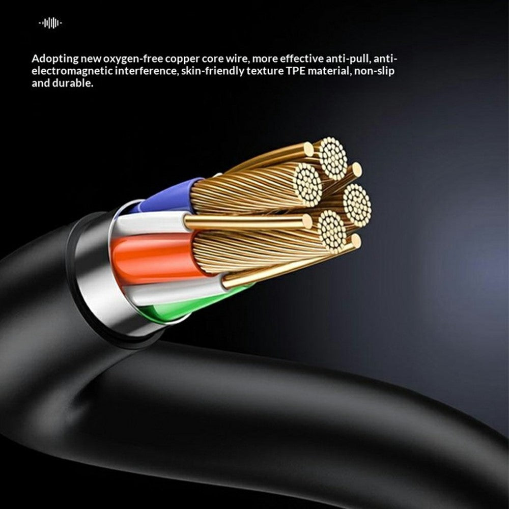 ERAZER EY03 Pro Wired Earphones – Type-C, Semi-In-Ear, for Gaming