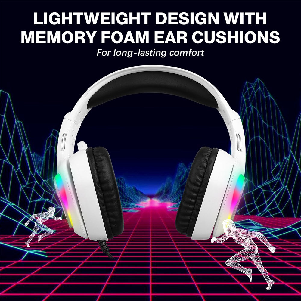 KOTION EACH G4100 LED Wired Gaming Headset with Microphone