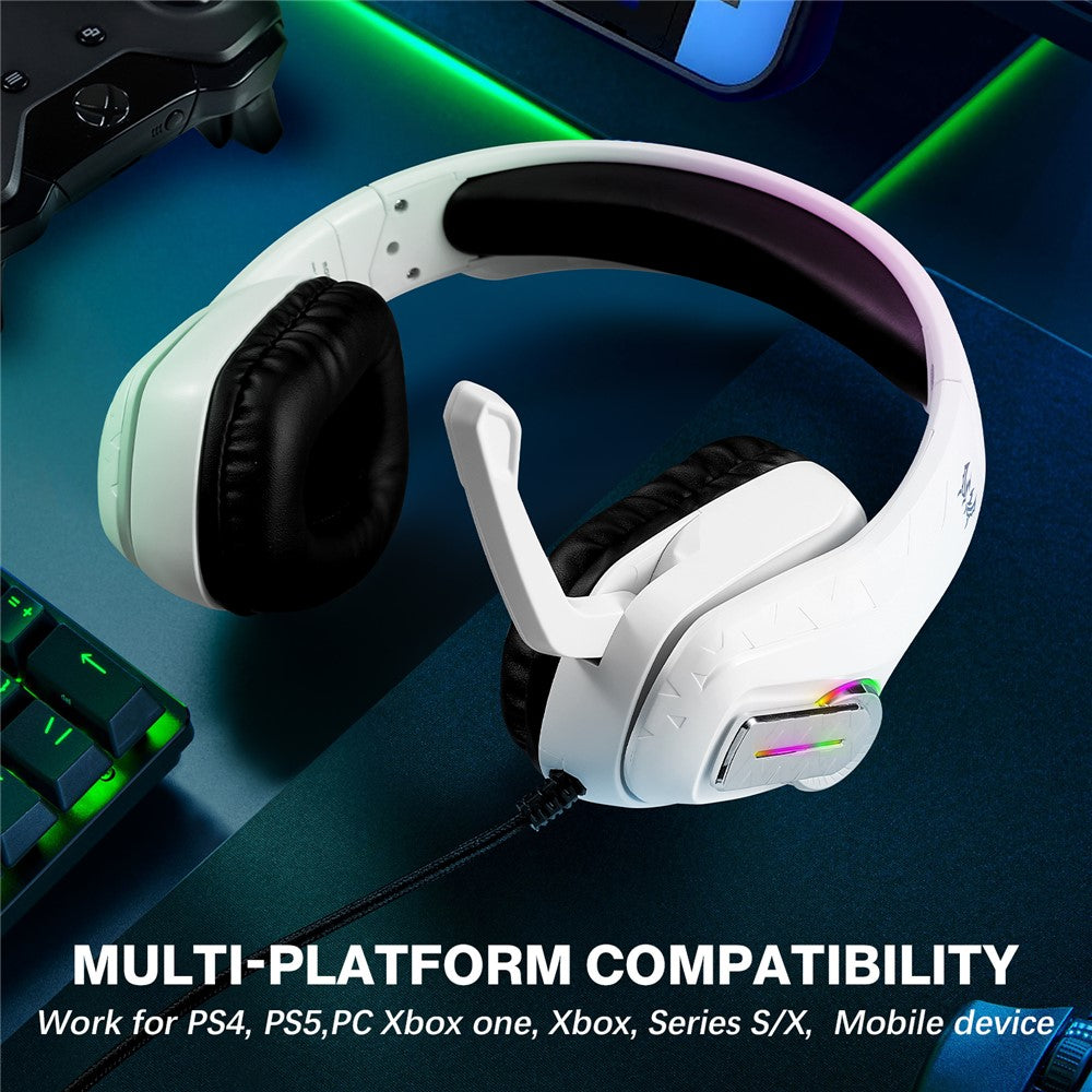 KOTION EACH G4100 LED Wired Gaming Headset with Microphone