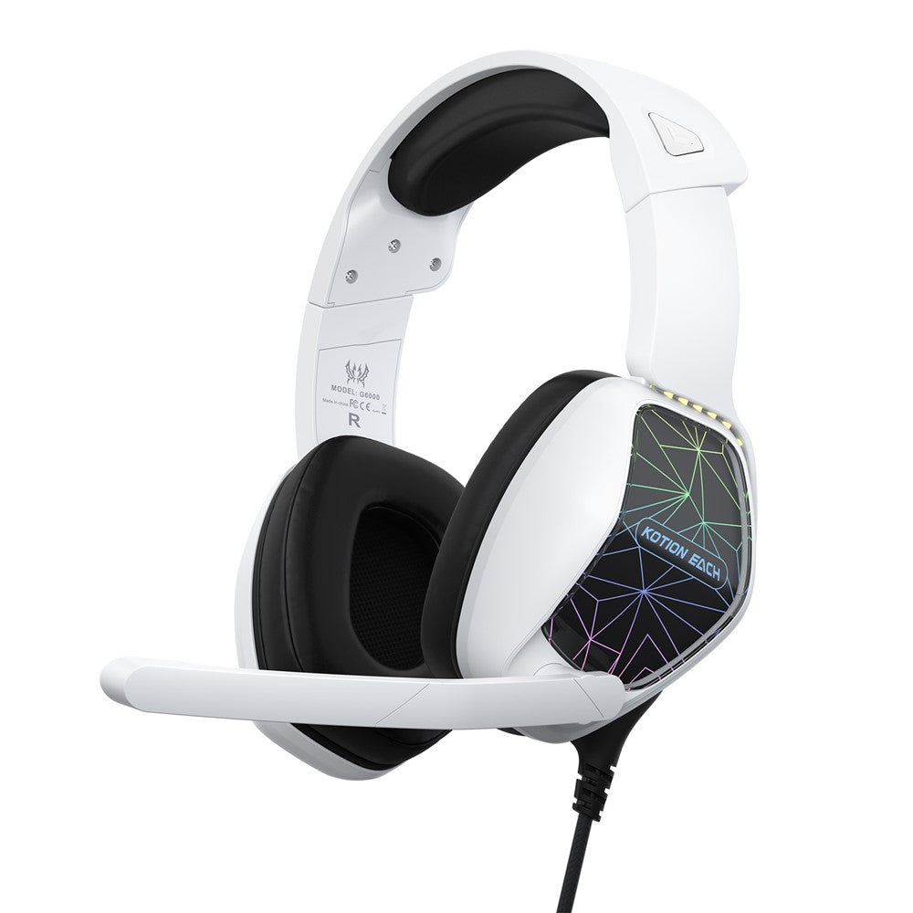 KOTION EACH G6000 LED Wired Gaming Headset for PC & PS5