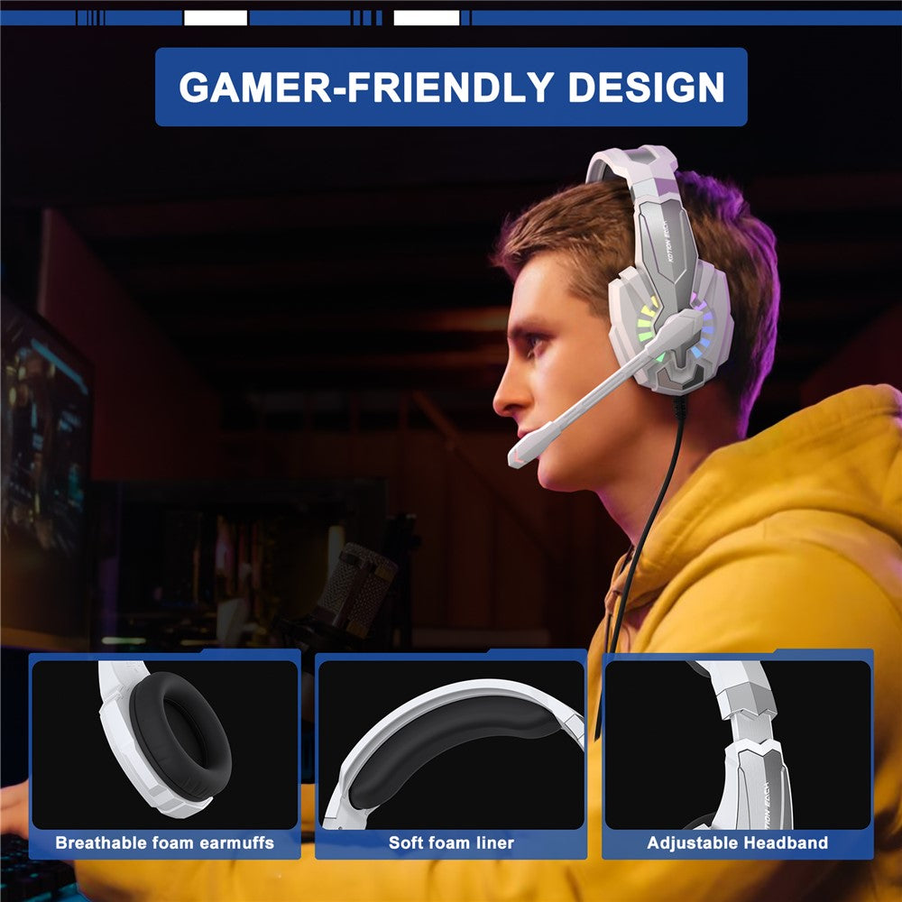 KOTION EACH G9000 Plus RGB Wired Gaming Headset with Microphone