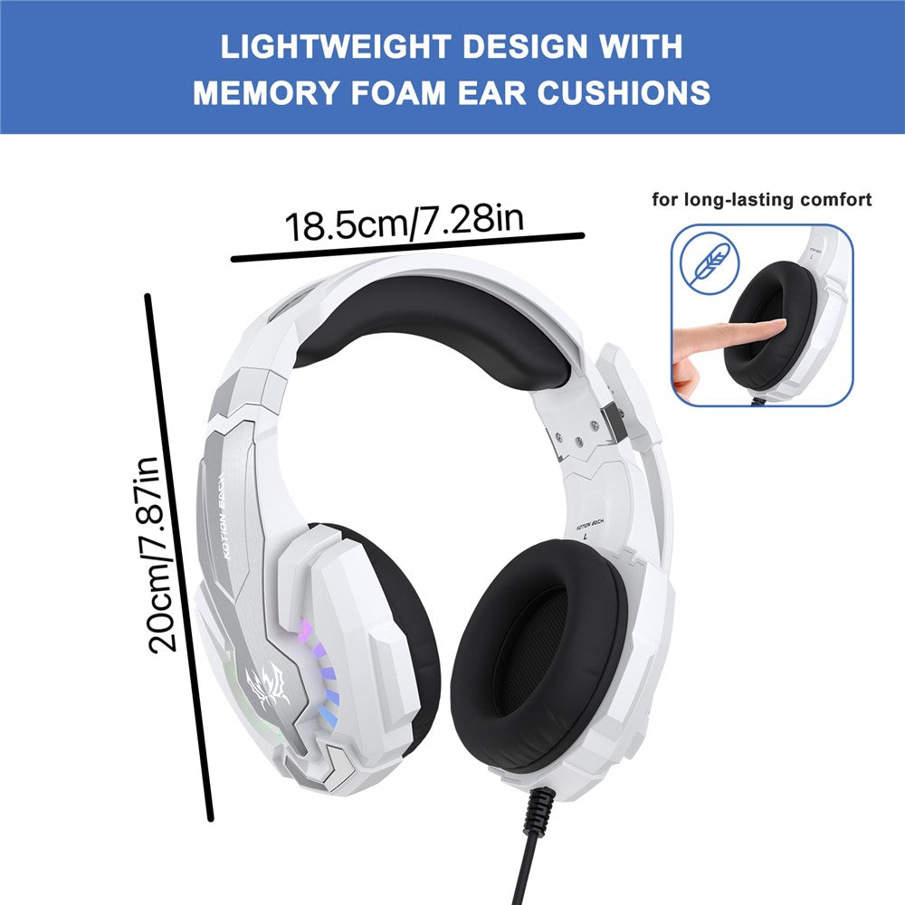KOTION EACH G9000 Plus RGB Wired Gaming Headset with Microphone