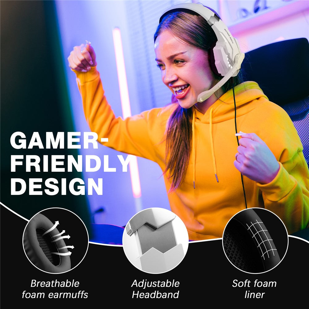 KOTION EACH G9000 Pro LED Wired Gaming Headset with Microphone