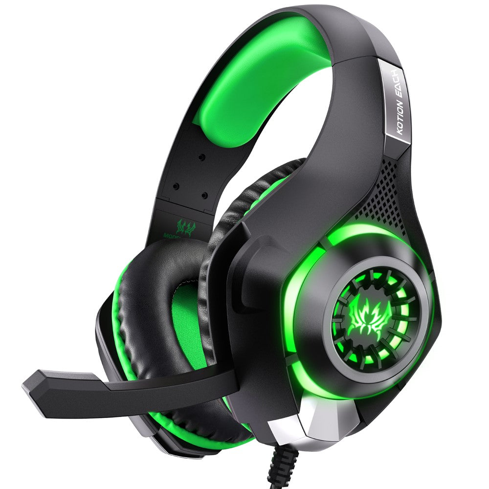 KOTION EACH GS400 LED Wired Gaming Headset for PC, PS4 & PS5