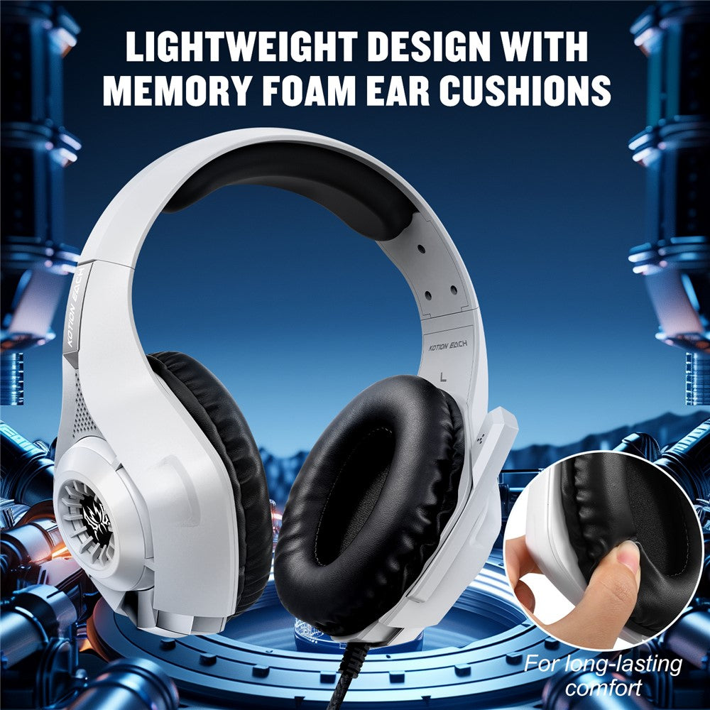 KOTION EACH GS410 RGB Wired Gaming Headset for PC, PS4 & PS5