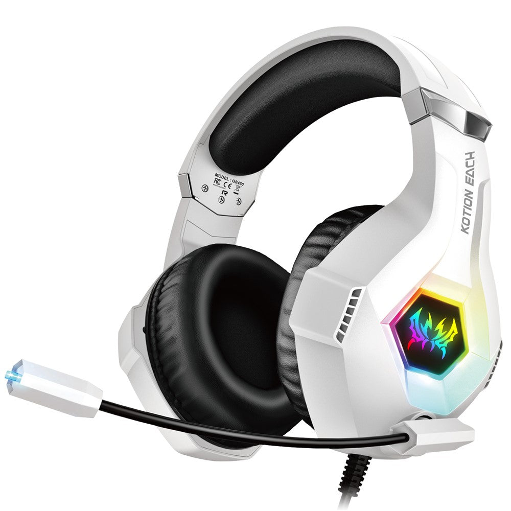 KOTION EACH GS450 RGB Wired Gaming Headset for PC, PS4 & PS5