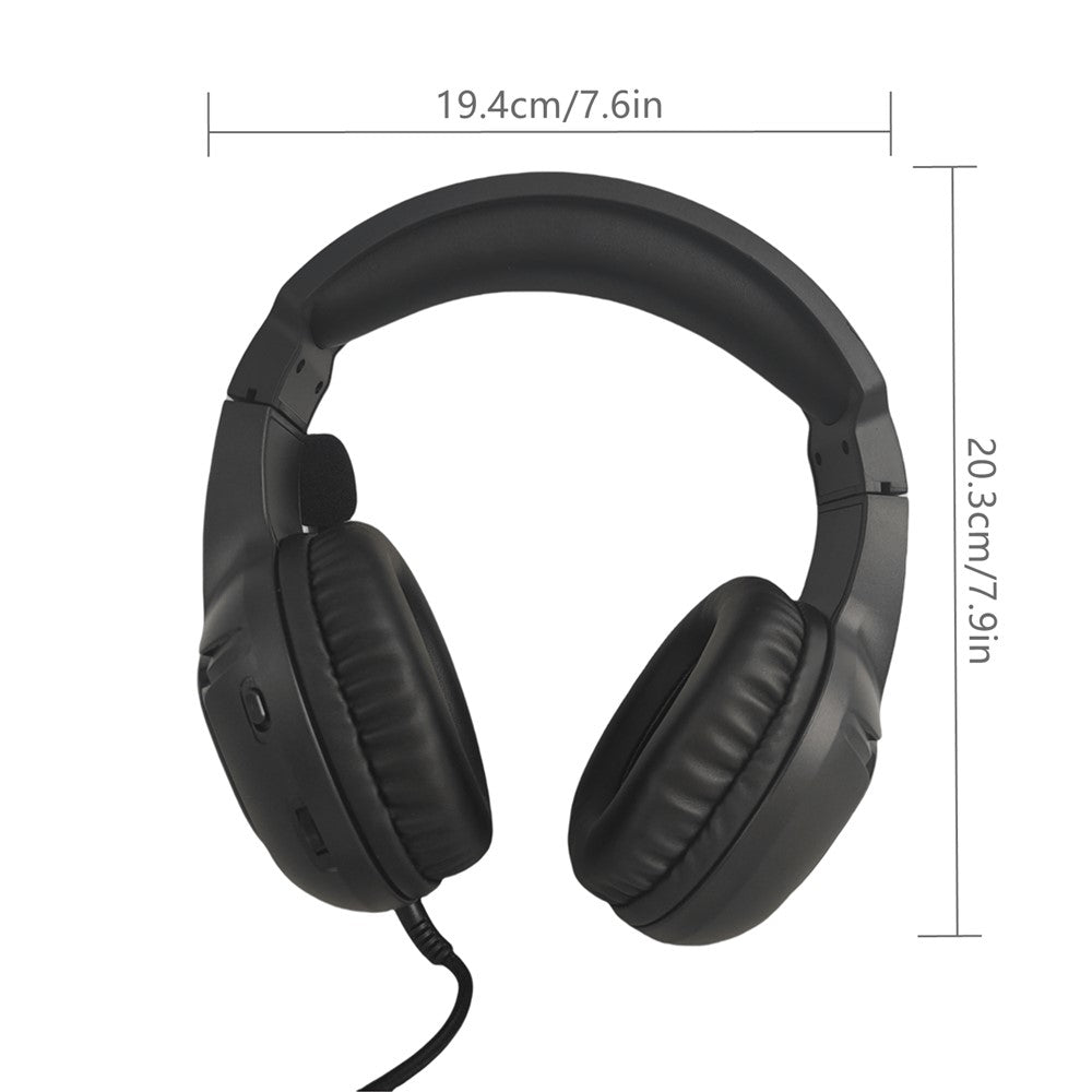 KOTION EACH S20 Wired Gaming Headset – LED Light, Deep Bass