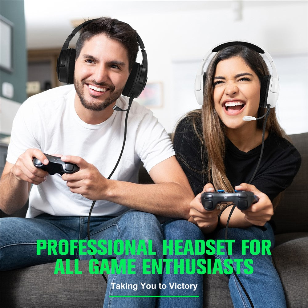 KOTION EACH S100 Wired Gaming Headset for PC, PS4 & PS5 – LED Light