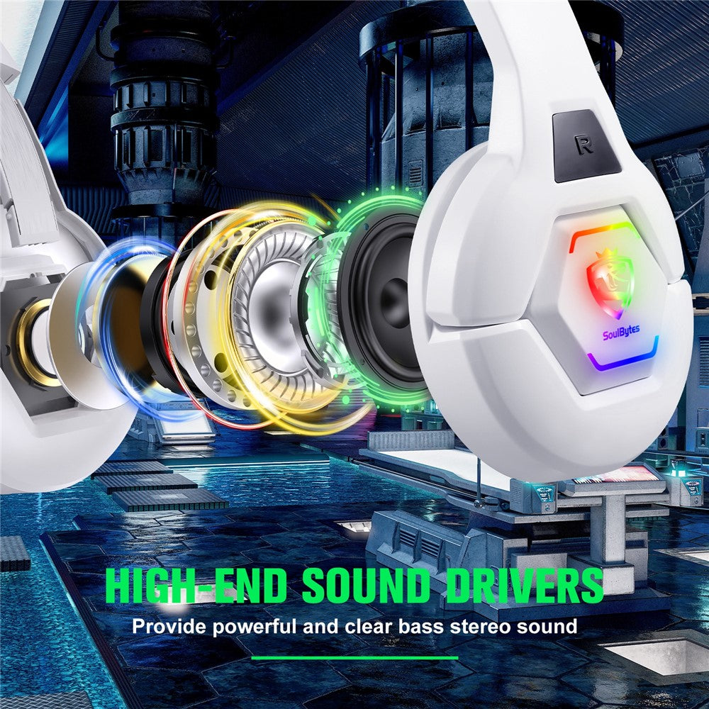 KOTION EACH S100 Wired Gaming Headset for PC, PS4 & PS5 – LED Light