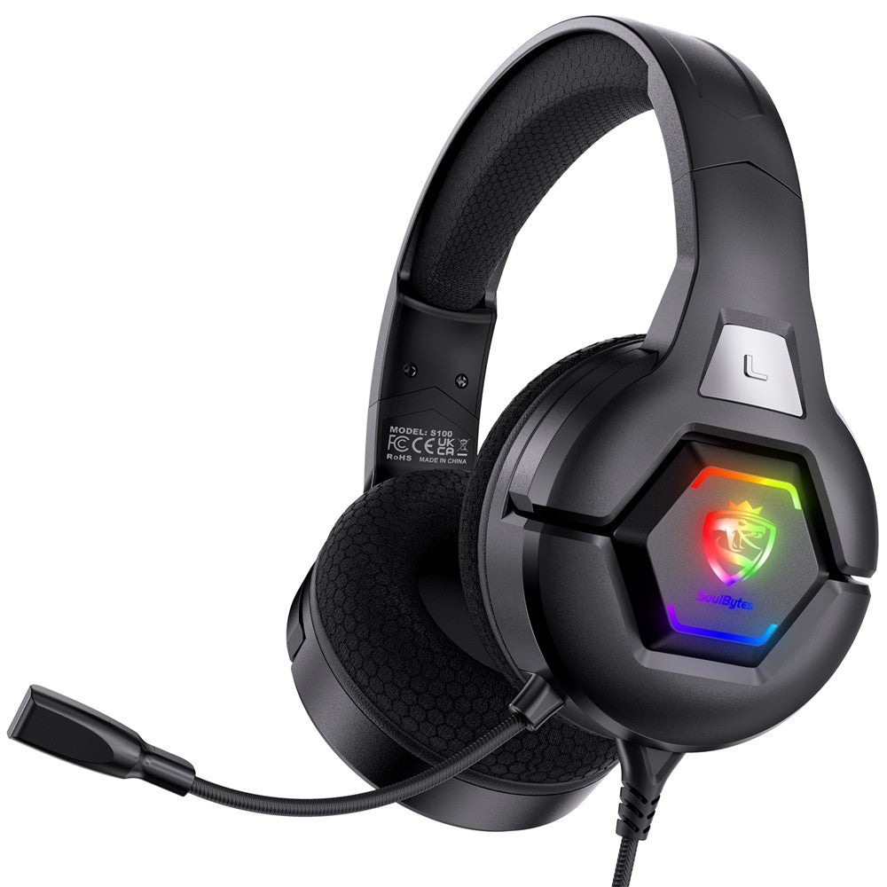 KOTION EACH S100 Wired Gaming Headset for PC, PS4 & PS5 – LED Light