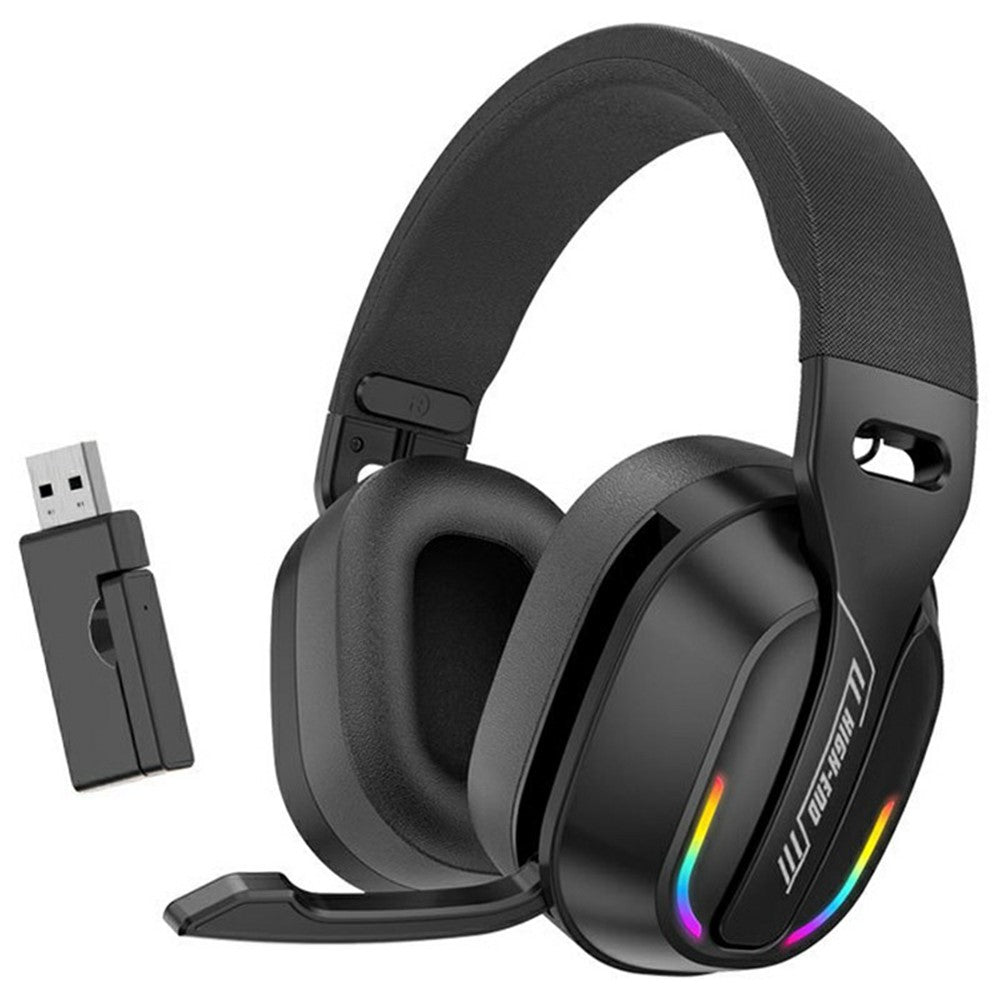 Tri-Mode Gaming Headset with RGB Light – 2.4G, Bluetooth & Wired