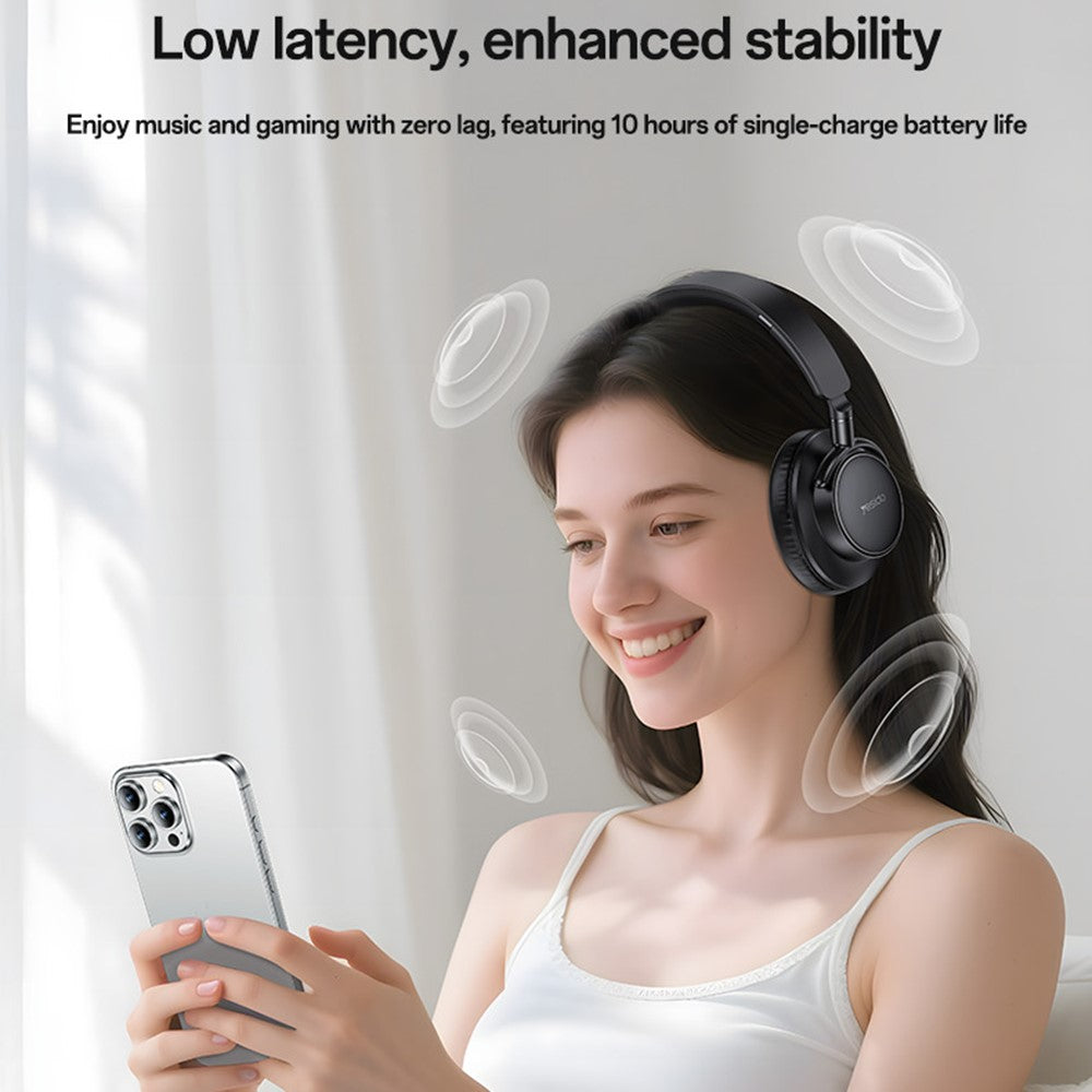 YESIDO EP12 Over-Ear Headphones – Zero-Pressure Comfort, Wired & Wireless