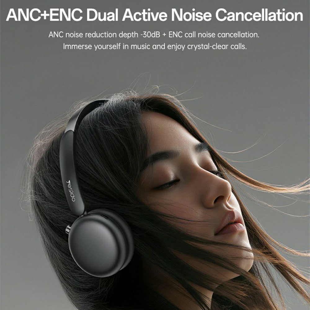 YESIDO EP13 Noise-Cancelling Wireless Headset – Zero-Pressure Comfort
