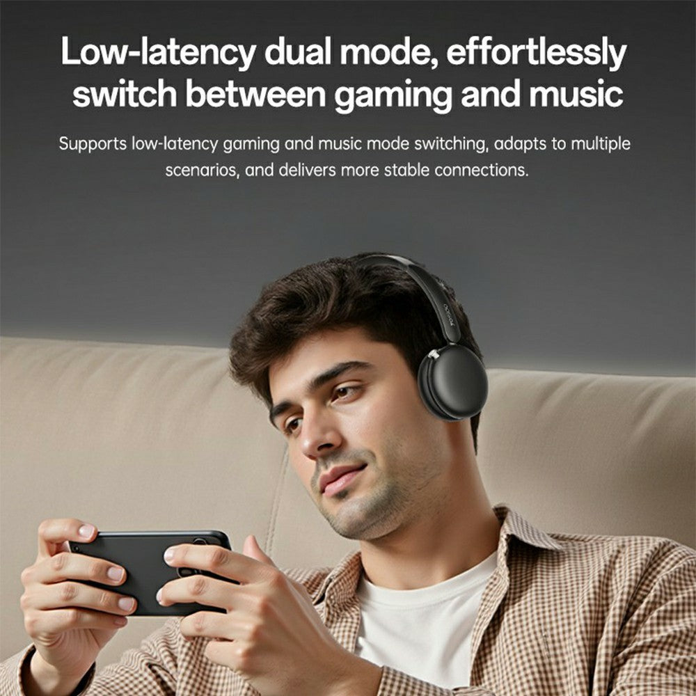 YESIDO EP13 Noise-Cancelling Wireless Headset – Zero-Pressure Comfort