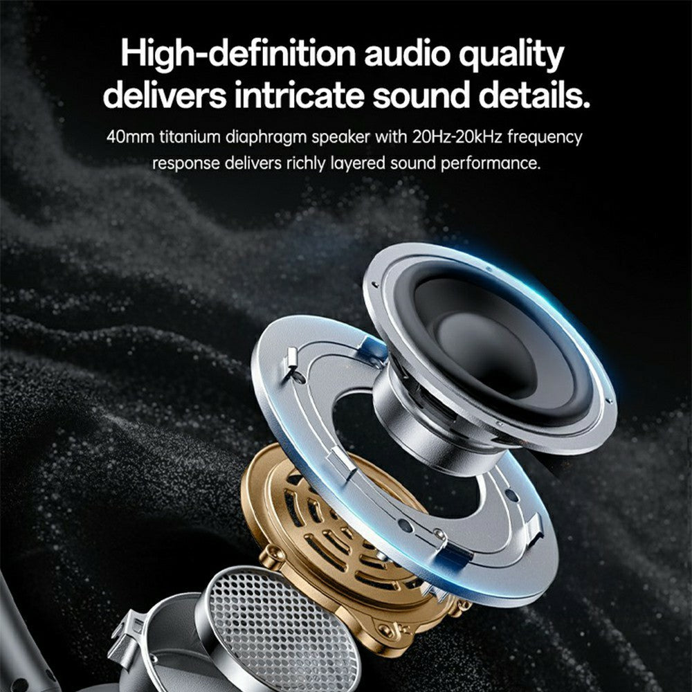 YESIDO EP13 Noise-Cancelling Wireless Headset – Zero-Pressure Comfort