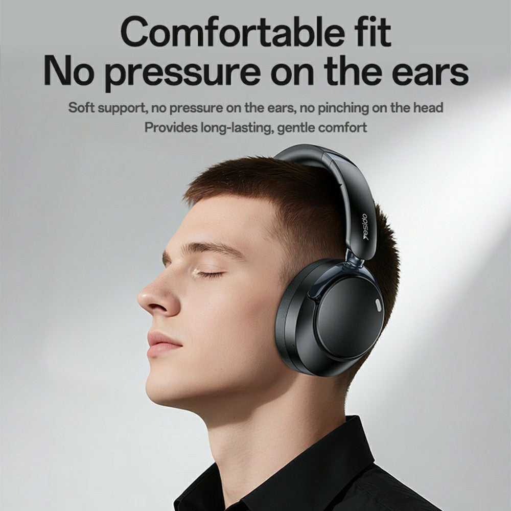 YESIDO EP11 Wireless Headphones – ANC & ENC Noise Cancelling, Over-Ear