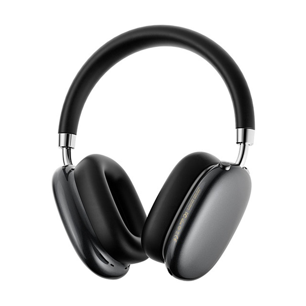 AZEADA Wireless Headphones – 40mm Driver, 70-Hour Battery, Metal Adjustable Design
