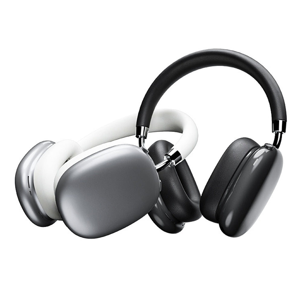 AZEADA Wireless Headphones – 40mm Driver, 70-Hour Battery, Metal Adjustable Design