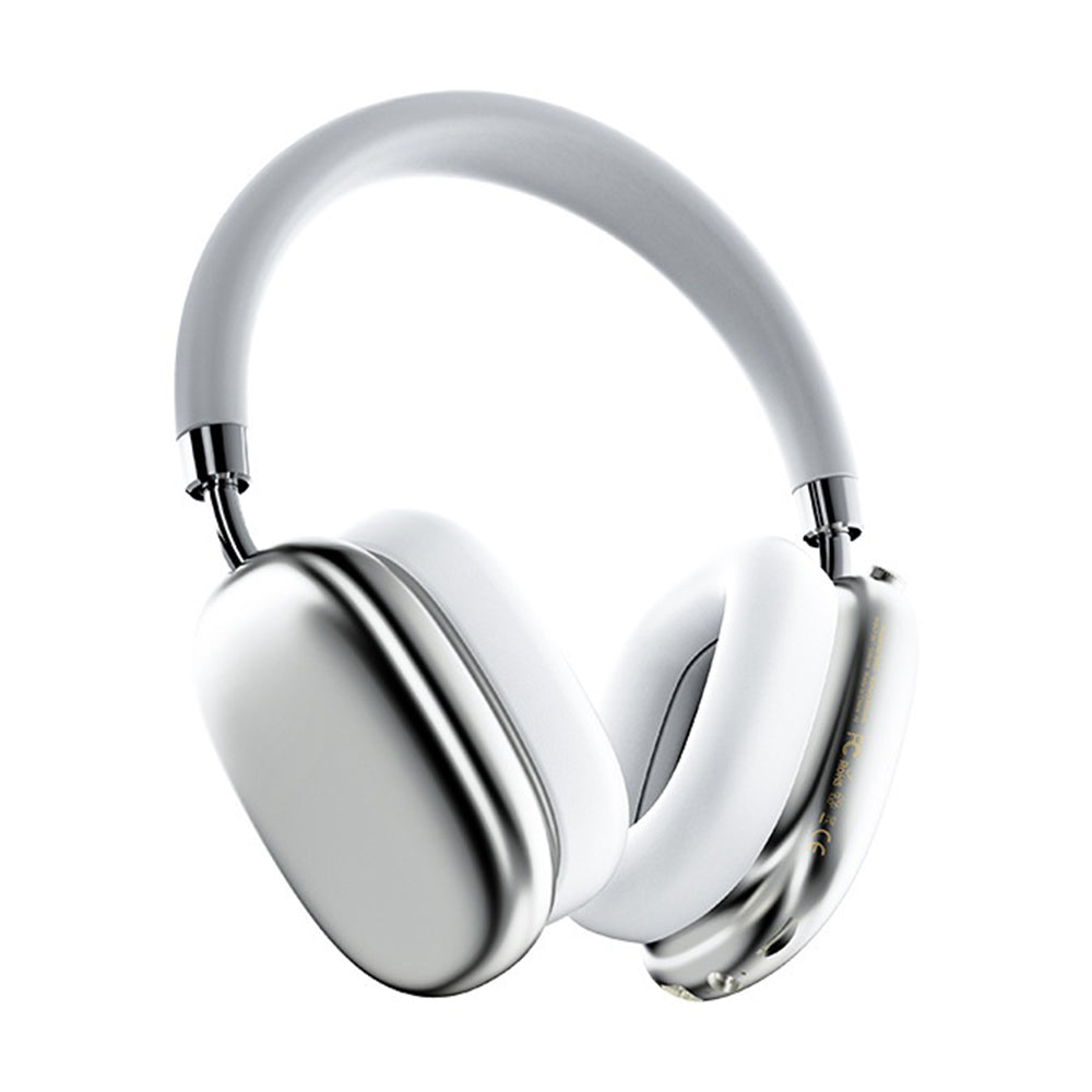 AZEADA Wireless Headphones – 40mm Driver, 70-Hour Battery, Metal Adjustable Design